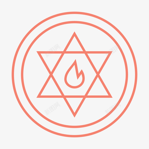 魔法卦神秘仪式svg_新图网 https://ixintu.com 魔法 神秘 仪式 巫术 王国