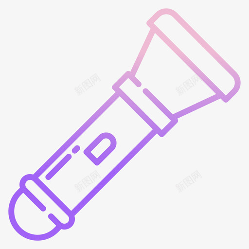 电筒电工22轮廓坡度svg_新图网 https://ixintu.com 电筒 电工 轮廓 坡度