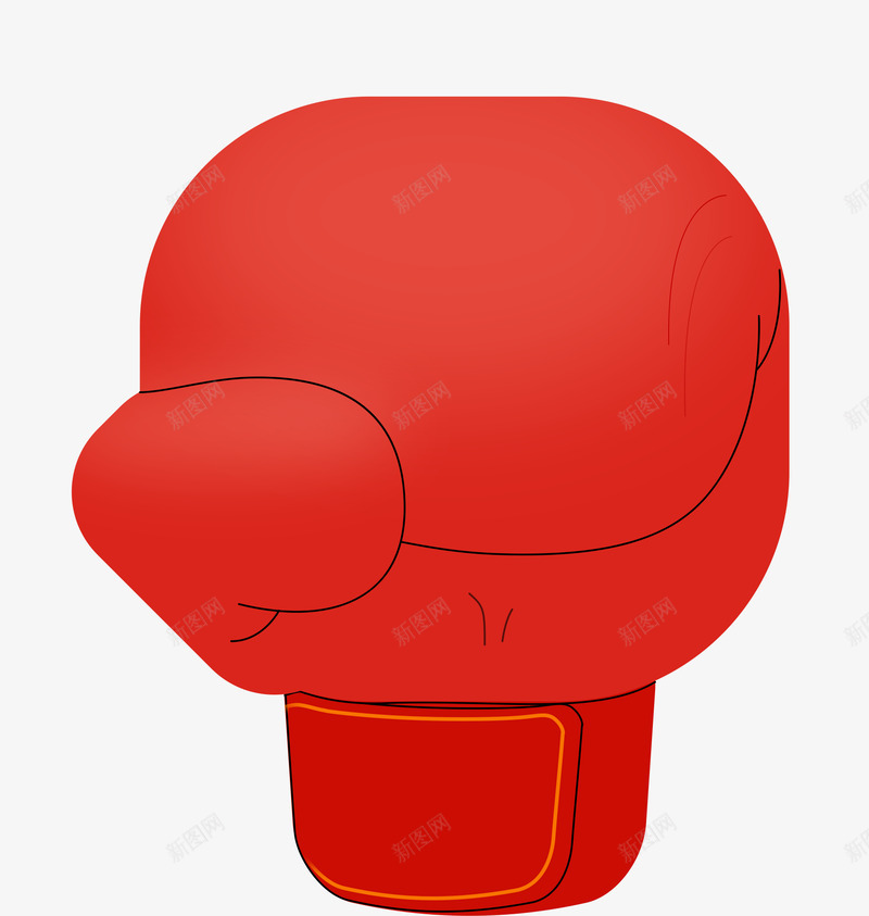 拳套加油手打击png免抠素材_新图网 https://ixintu.com 拳套 加油 打击