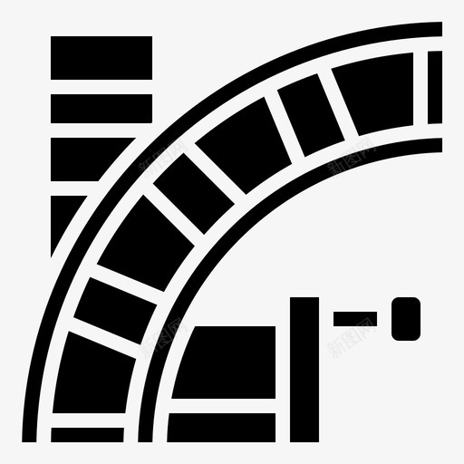 铁路铁路轨道铁路元素标志符号1svg_新图网 https://ixintu.com 铁路 轨道 元素 标志 标志符 符号