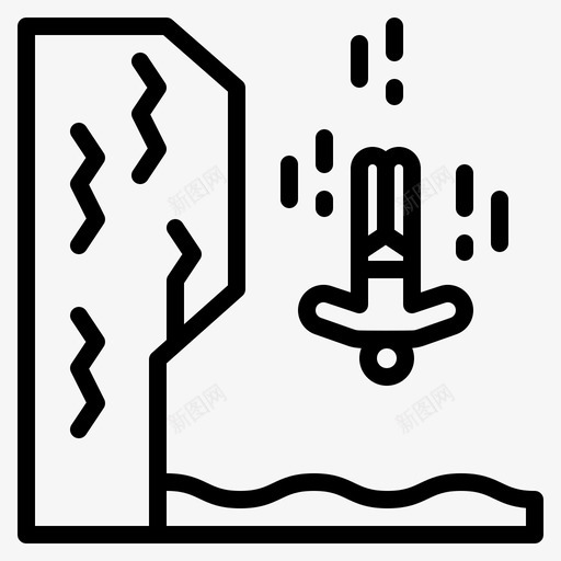 悬崖极端3线性svg_新图网 https://ixintu.com 悬崖 极端 线性