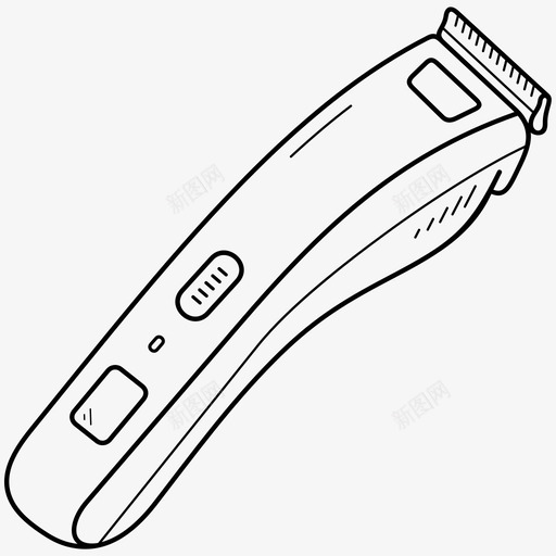 充电式理发器理发器机器svg_新图网 https://ixintu.com 理发器 充电式 机器