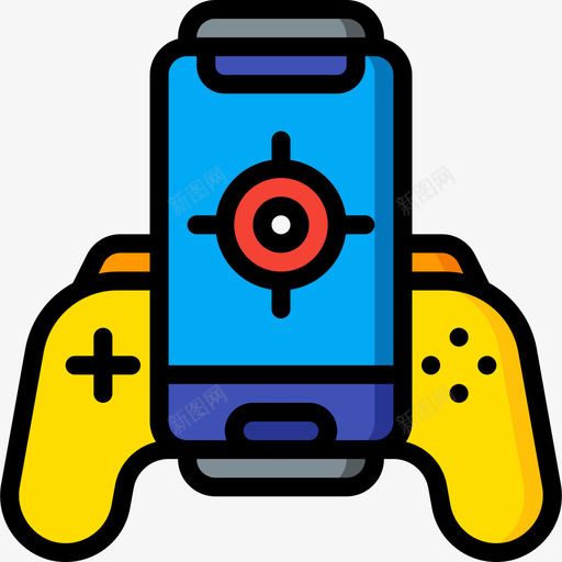移动竞争游戏1线性颜色svg_新图网 https://ixintu.com 移动 竞争 游戏 线性 颜色