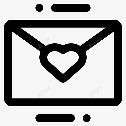 情书心请柬svg_新图网 https://ixintu.com 情书 请柬 留言 情人节