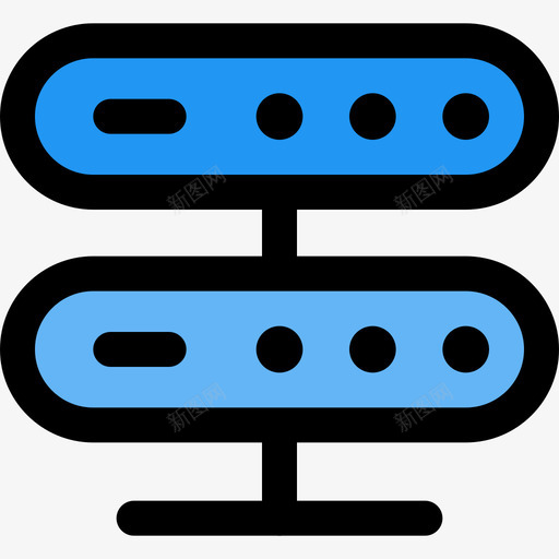 现代网络应用数据库4线性颜色svg_新图网 https://ixintu.com 现代 网络应用 数据库 线性 颜色