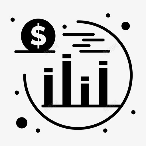 投资回报搜索引擎优化svg_新图网 https://ixintu.com 投资 回报 搜索引擎 优化 坚实 字形