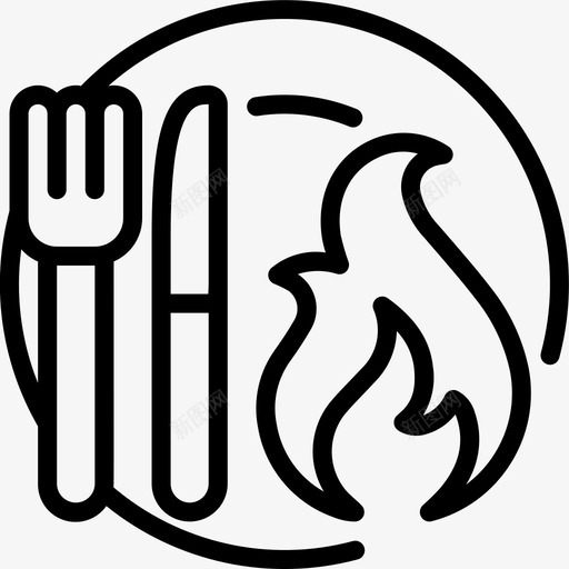 膳食饮食与健身3线性svg_新图网 https://ixintu.com 膳食 饮食 健身 线性