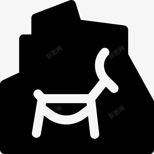洞穴绘画历史44年填充svg_新图网 https://ixintu.com 洞穴 绘画 历史 44年 填充