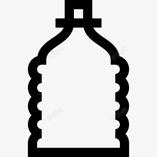 塑料瓶防护装置1线性svg_新图网 https://ixintu.com 塑料瓶 防护 装置 线性