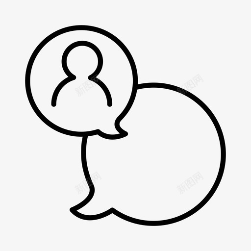 聊天室活动用户用户界面svg_新图网 https://ixintu.com 聊天室 活动 用户 用户界面