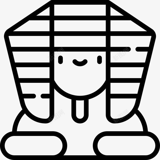 斯芬克斯沙漠59直线型svg_新图网 https://ixintu.com 斯芬 克斯 沙漠 直线 线型