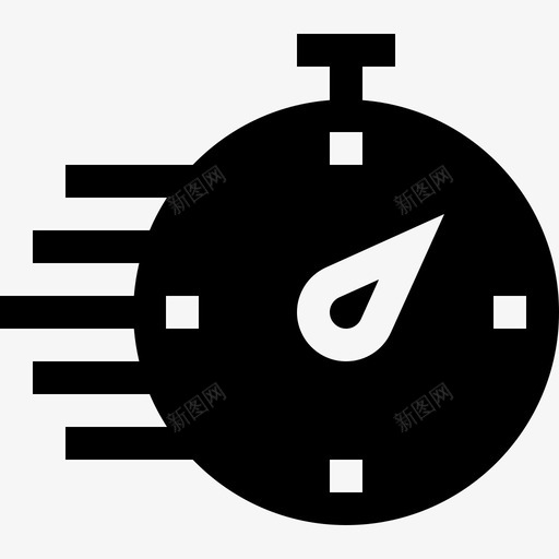秒表安全交付1已填充svg_新图网 https://ixintu.com 秒表 安全 交付 填充
