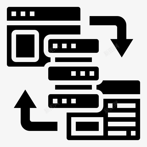 数据项目管理标志符号svg_新图网 https://ixintu.com 数据 项目管理 标志 标志符 符号
