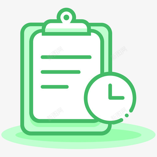 订单等待svg_新图网 https://ixintu.com 订单 等待