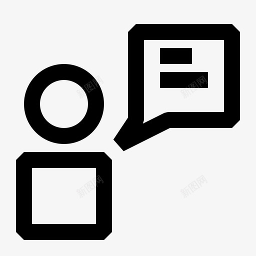 沟通商务人士聊天svg_新图网 https://ixintu.com 演讲 沟通 商务 人士 聊天 企业 提纲