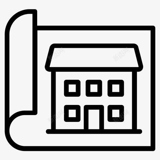 蓝图建筑工程施工计划svg_新图网 https://ixintu.com 施工 蓝图 建筑工程 计划 绘图 原型 工具集 矢量 矢量图 图标