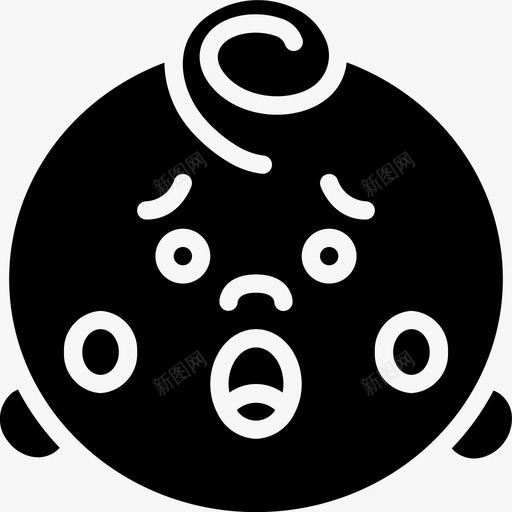震惊了宝贝3蓝色svg_新图网 https://ixintu.com 震惊 宝贝 蓝色