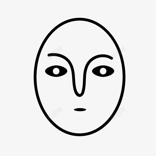 脸头像表情符号svg_新图网 https://ixintu.com 中性 头像 头像中性 快乐 眼睛 符号 表情