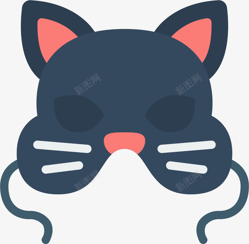 面具化装舞会50扁平svg_新图网 https://ixintu.com 面具 化装 舞会 扁平