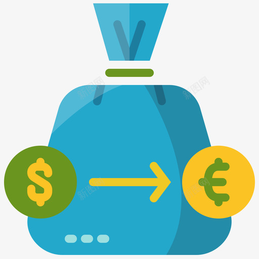 货币兑换商业金融5持平svg_新图网 https://ixintu.com 货币 兑换 商业 金融 持平