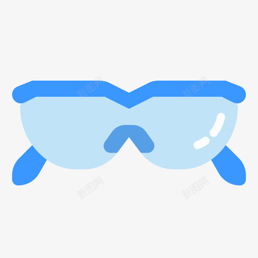 防护眼镜covid19防护1扁平svg_新图网 https://ixintu.com 防护 眼镜 covid19 扁平