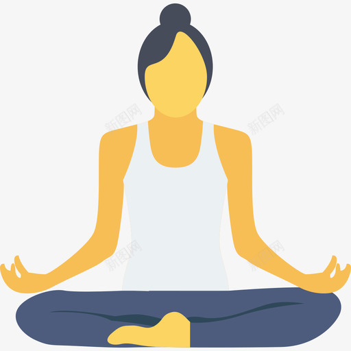 瑜伽姿势健康健身平躺svg_新图网 https://ixintu.com 瑜伽 姿势 健康 健身 平躺