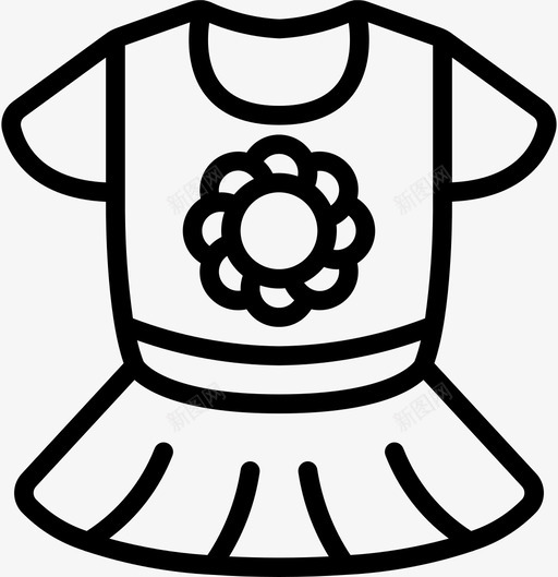 婴儿服装婴儿2直系svg_新图网 https://ixintu.com 婴儿 服装 直系