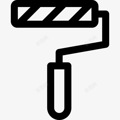 滚筒家庭用品31线性svg_新图网 https://ixintu.com 滚筒 家庭用品 线性