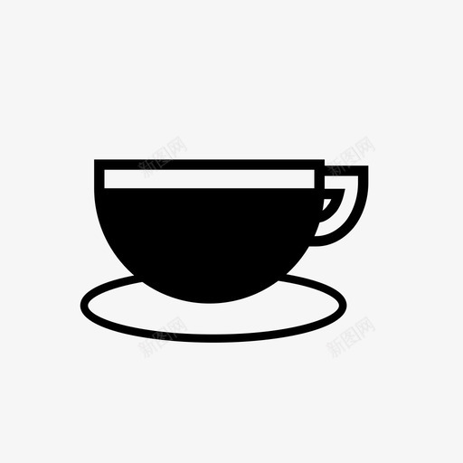 咖啡饮料杯子svg_新图网 https://ixintu.com 杯子 饮料 咖啡