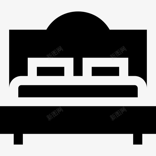 双人床旅行361满床svg_新图网 https://ixintu.com 双人床 旅行 满床