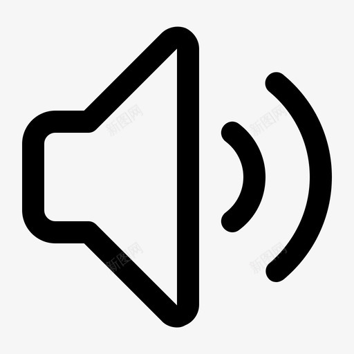 音量01svg_新图网 https://ixintu.com 音量