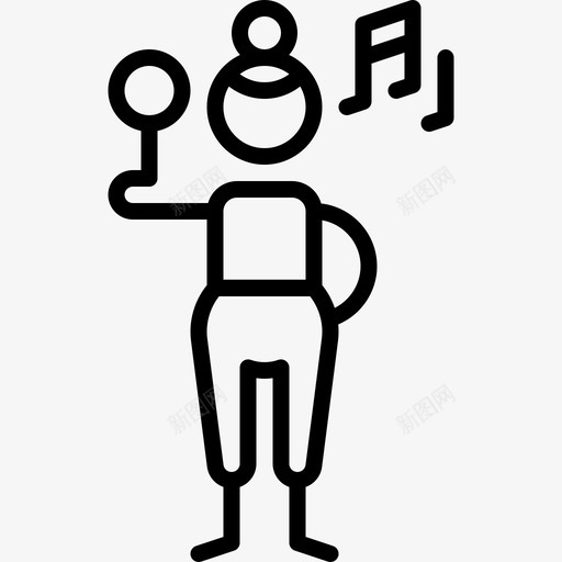 搜索音乐和视频1线性svg_新图网 https://ixintu.com 搜索 音乐 视频 线性