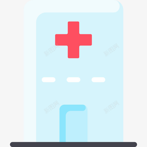 医院病毒传播81扁平svg_新图网 https://ixintu.com 医院 病毒 传播 扁平