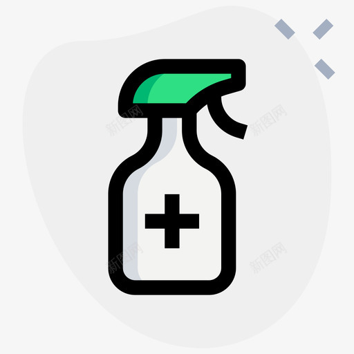 喷雾covid19冠状病毒圆形svg_新图网 https://ixintu.com 喷雾 covid19 冠状 病毒 圆形