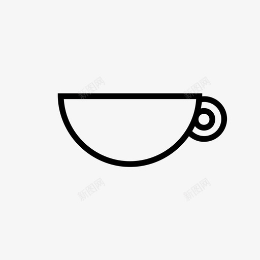 咖啡饮料杯子svg_新图网 https://ixintu.com 杯子 饮料 咖啡