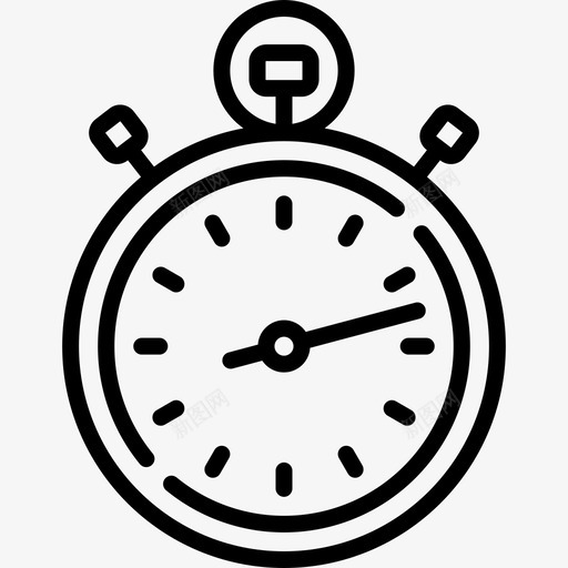 秒表自行车赛25直线型svg_新图网 https://ixintu.com 秒表 自行车赛 直线 线型