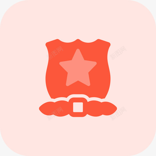 警察徽章20tritonesvg_新图网 https://ixintu.com 警察 徽章 tritone