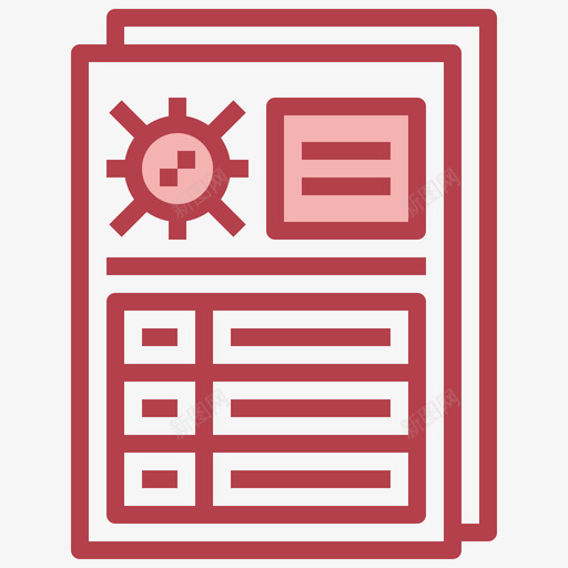 报告covid1923红色svg_新图网 https://ixintu.com 报告 covid 红色