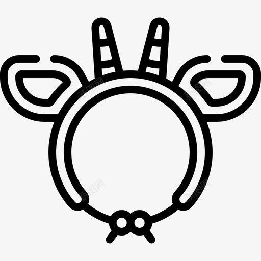头带服装派对53直系svg_新图网 https://ixintu.com 头带 服装 派对 直系