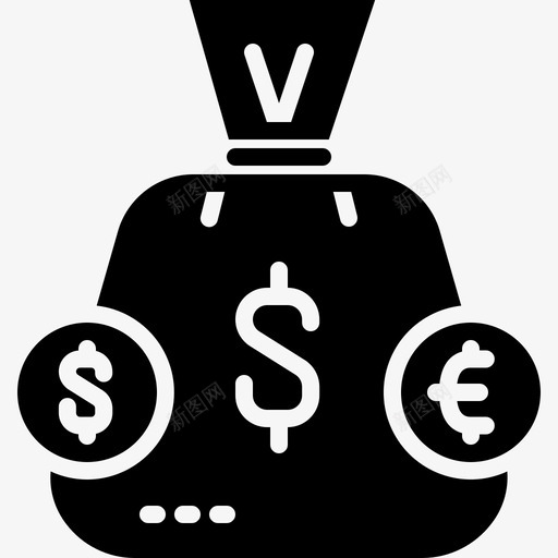 货币兑换商业金融4填充svg_新图网 https://ixintu.com 货币 兑换 商业 金融 填充