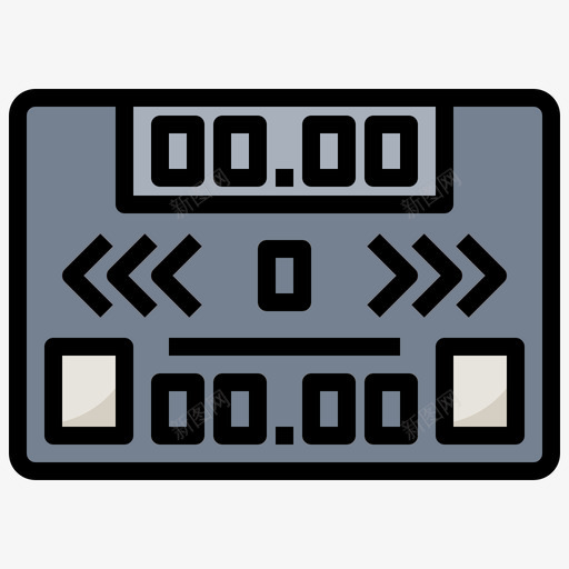 记分牌曲棍球52线颜色svg_新图网 https://ixintu.com 记分牌 曲棍球 颜色