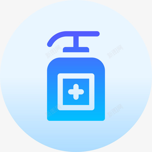 肥皂分配器药房92圆形svg_新图网 https://ixintu.com 肥皂 分配器 药房 圆形