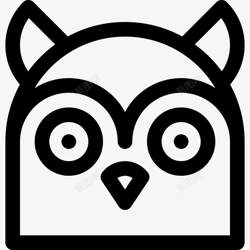 猫头鹰冬季自然21直系svg_新图网 https://ixintu.com 猫头鹰 冬季 自然 直系