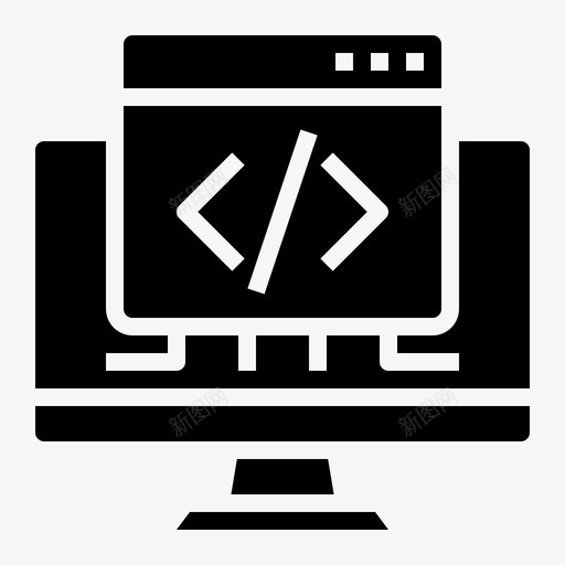 编码语言加密1固态svg_新图网 https://ixintu.com 编码 语言 加密 固态