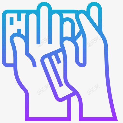 19号梯度擦拭手洗svg_新图网 https://ixintu.com 19号 梯度 擦拭 手洗