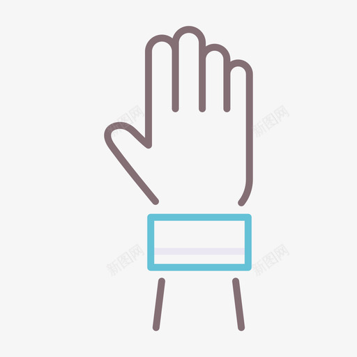 腕带网球14线颜色svg_新图网 https://ixintu.com 腕带 网球 颜色
