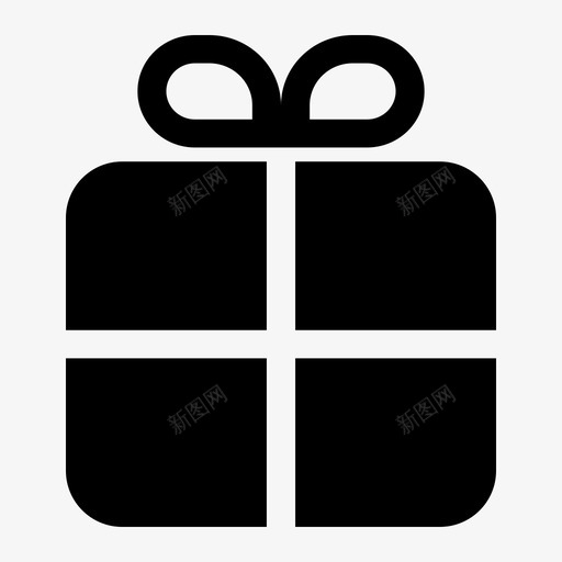 gift1svg_新图网 https://ixintu.com gift1 gift 单色