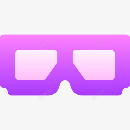 3d眼镜娱乐83渐变svg_新图网 https://ixintu.com 3d 眼镜 娱乐 渐变