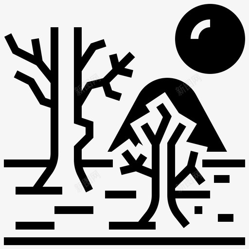 干旱气候变化56字形svg_新图网 https://ixintu.com 干旱 气候变化 字形