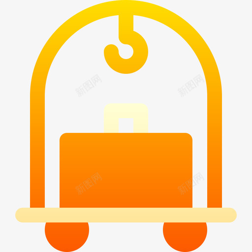 行李员旅行333梯度svg_新图网 https://ixintu.com 行李 旅行 梯度